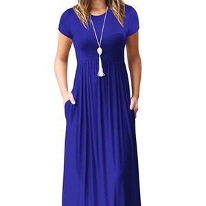 Short sleeve Maxi Dress